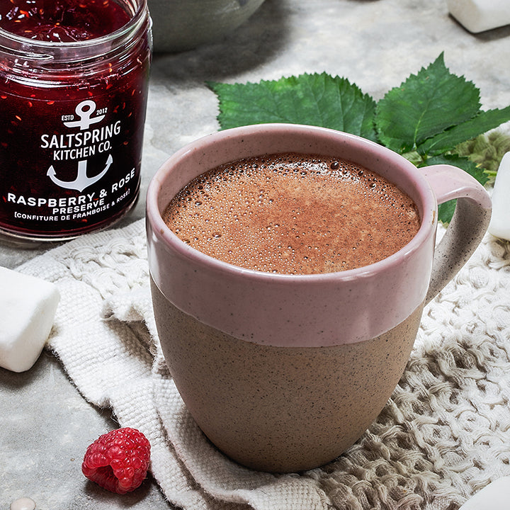Salt Spring Kitchen Company Raspberry and Rose Hot Chocolate