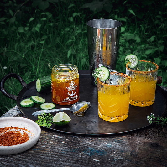 Spicy Mango Mescal Margarita
