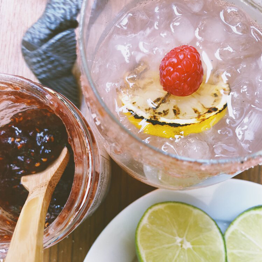 Raspberry Mezcal-rita