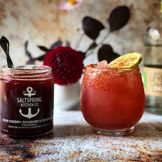 Sour Cherry Mezcal Margarita