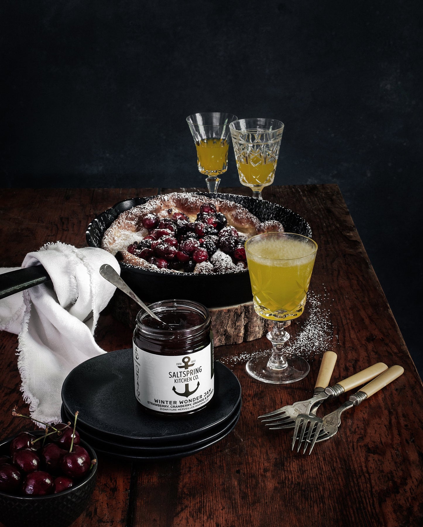 Salt Spring Kitchen Company Winter Wonderjam with breakfast and cocktails