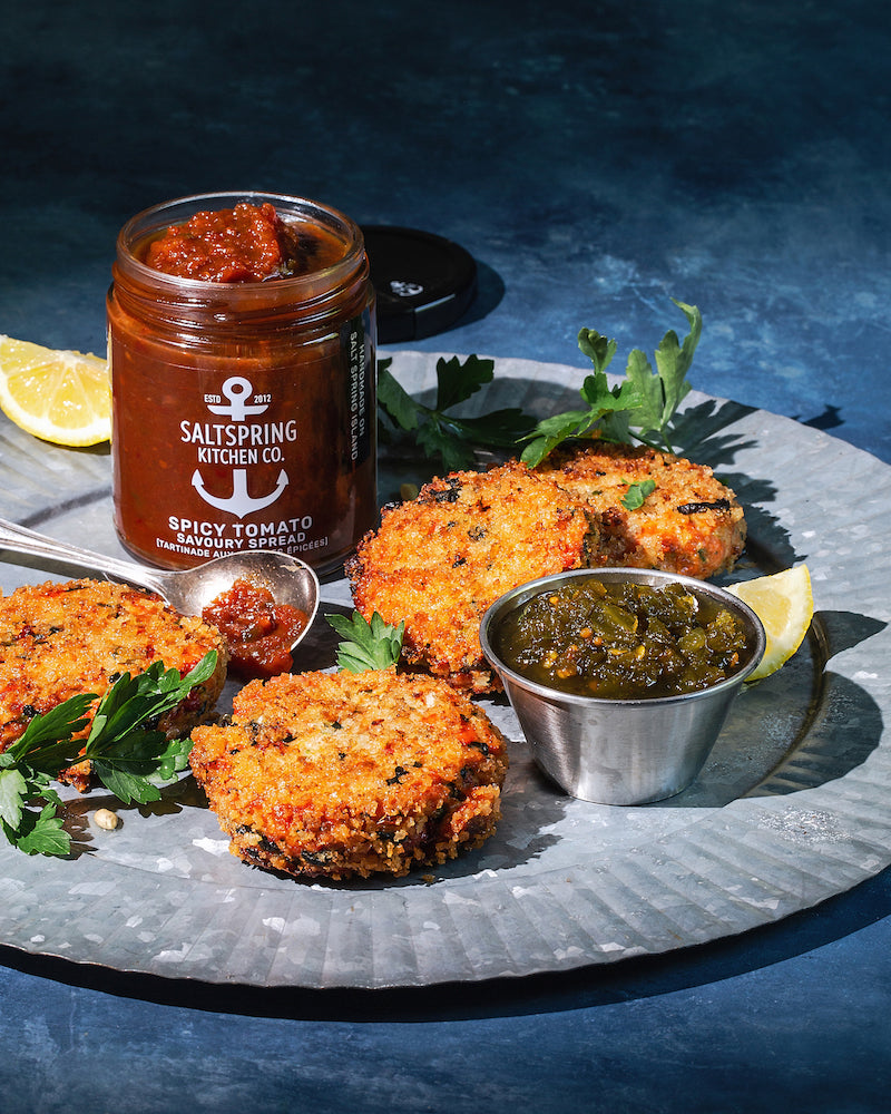 Spicy Salmon Cakes