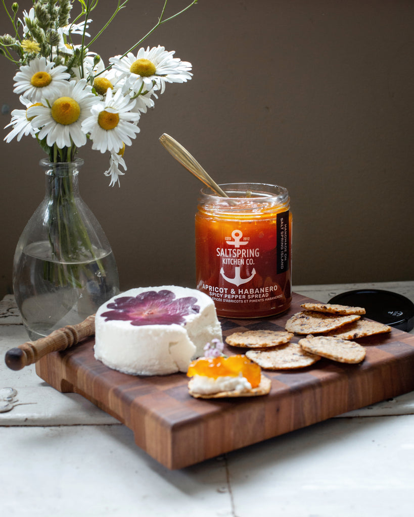 Salt Spring Kitchen Company Apricot and Habanero Spicy Pepper Spread