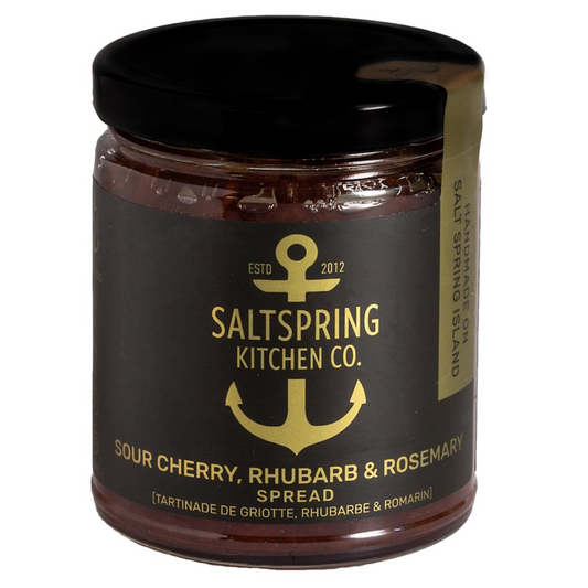Salt Spring Kitchen Company Sour Cherry, Rhubarb and Rosemary Spread