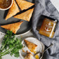 Salt Spring Kitchen Company Hot Mango Spicy Pepper Spread with Carrot Triangles
